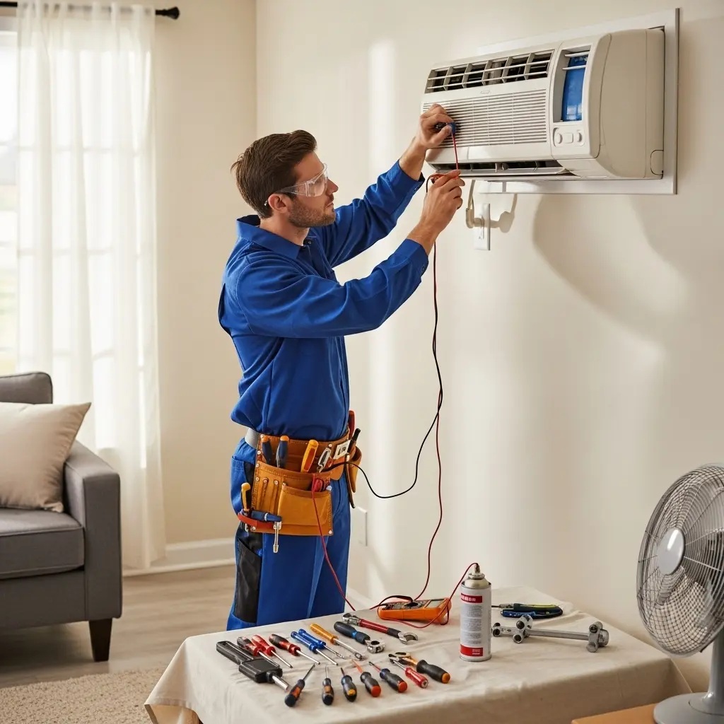 Büyükçekmece Midea Midea klima gaz dolumu ve bakım – Enerji verimliliği artırıldı. - Teknik servis örneği
